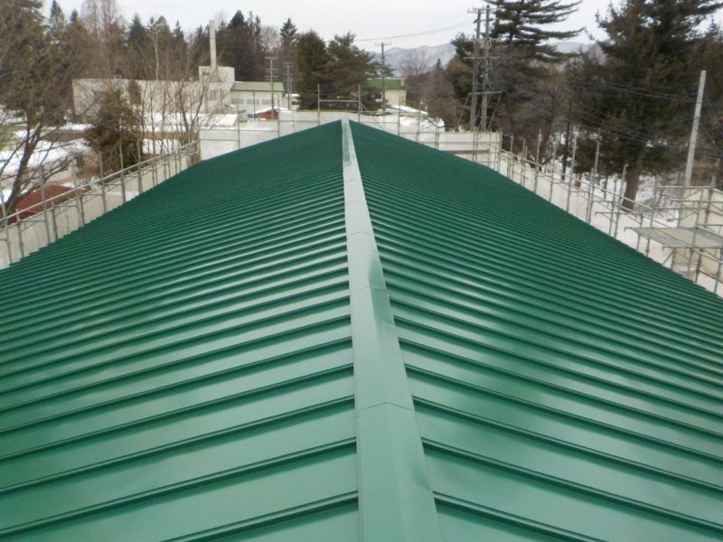 屋根葺き替え完了