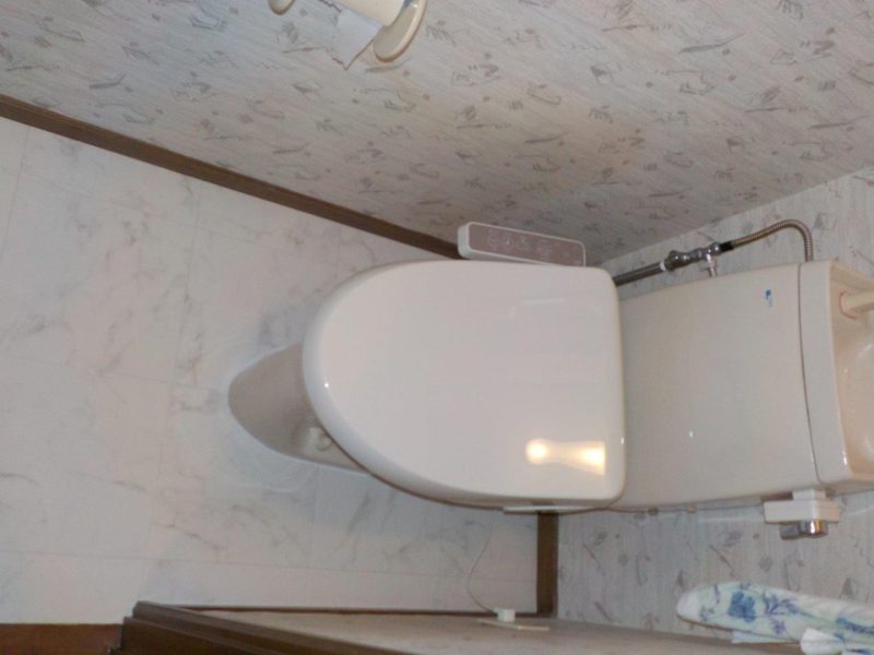 便器復旧・ウォシュレット交換完了