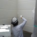 上塗り2回目状況